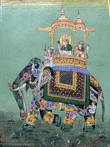 Dipinto miniatura moghul - dipinto,
