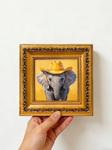 Cappello cowboy elefante