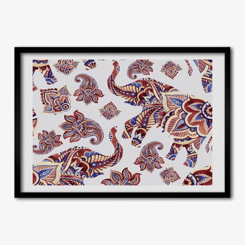 Quadro tulup mdf - tulup, incorniciato