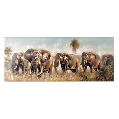 Quadro stampa elefanti